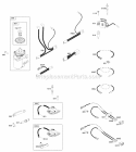 Alternator Electric Starter Ignition Diagram and Parts List for  Briggs and Stratton Engine
